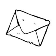 line drawing cartoon letter N2