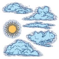 Sky And Clouds Color