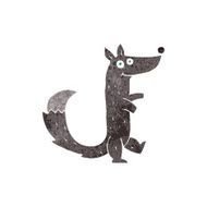 Cartoon Wolf N14