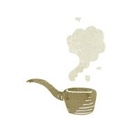 cartoon pipe smoking N2