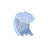 cartoon wave