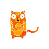 Cartoon Cat N38