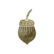 cartoon acorn