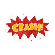 cartoon comic book crash symbol