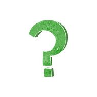 Cartoon Question Mark N25