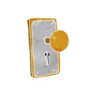 cartoon door knob N2