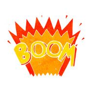 cartoon comic book explosion