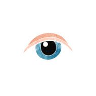 cartoon tattoo eye symbol