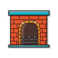 Fireplace doodle