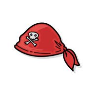 pirate hat doodle