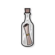 Message in a Bottle doodle