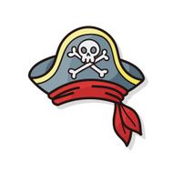 pirate hat doodle N3