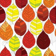 seamless pattern autumn leaf