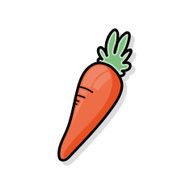 carrot doodle