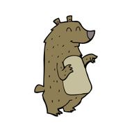 Cartoon Bear N14