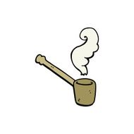 cartoon pipe smoking N3