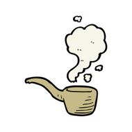 cartoon pipe smoking N4