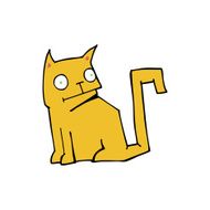 Cartoon Cat N43