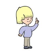 cartoon person with idea N2