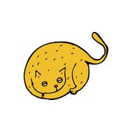 Cartoon Cat N44