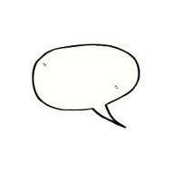 Cartoon Speech Bubble N10
