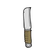Cartoon Knife N6