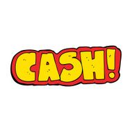 cartoon cash symbol