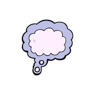 Cartoon Thought Cloud N2