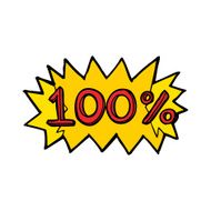 cartoon 100 symbol N2