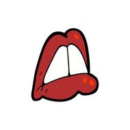 Cartoon Lips N6