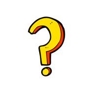 Cartoon Question Mark N26