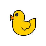 cartoon rubber duck N3