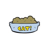 Cartoon Cat Food N5