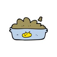 Cartoon Cat Food N6