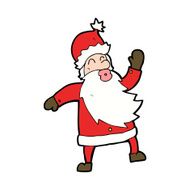 Cartoon Santa N16