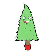 Cartoon Christmas Tree N23
