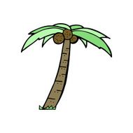 Cartoon Palm Tree N61