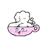 cartoon mug
