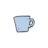Cartoon Coffee Mug N5