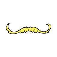 Cartoon Mustache N5