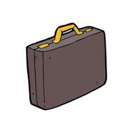 cartoon briefcase N2