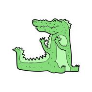 Cartoon Crocodile N18