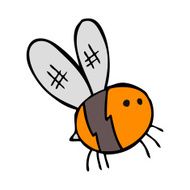 Cartoon Bee N40