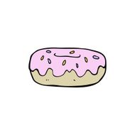 cartoon donuts