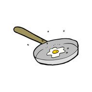 cartoon fried egg N3