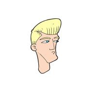 cartoon cool fashion guy N2