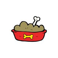 Cartoon Dog Food N17