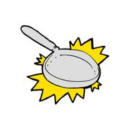 Cartoon Frying Pan N9