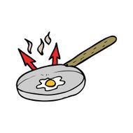 Cartoon Frying Pan N10