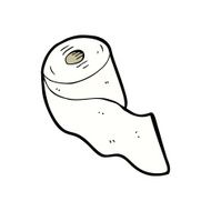 Cartoon Toilet Paper N7
